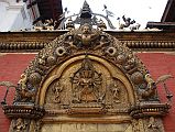 Kathmandu Bhaktapur 04-2 Bhaktapur Durbar Square Golden Gate Torana With Garuda And Taleju Bhawani